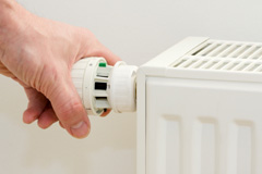 Square central heating installation costs